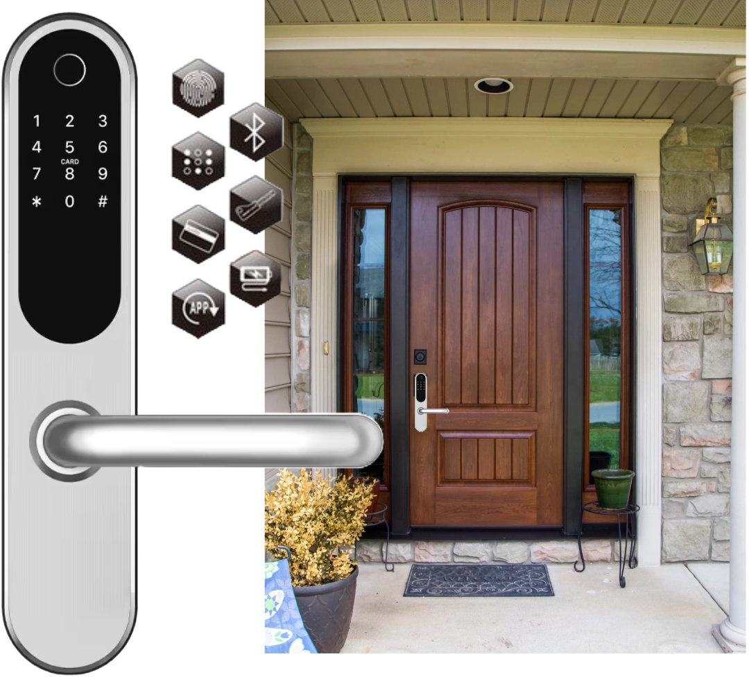 Robustline Smart Locks Smart Locks Rbsl1030s "robustline Security Lock Hardware Premium Hardware for Door Cabinet Window Furniture and Interior Use